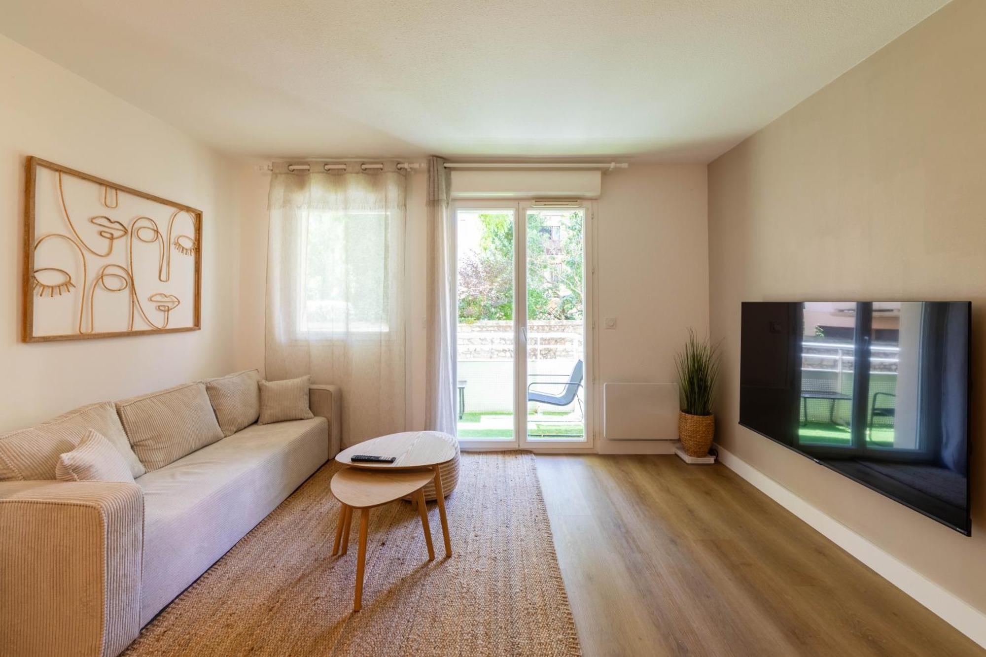 Zenitude-T3-Terrasse-Parking Apartment Ажан Екстериор снимка